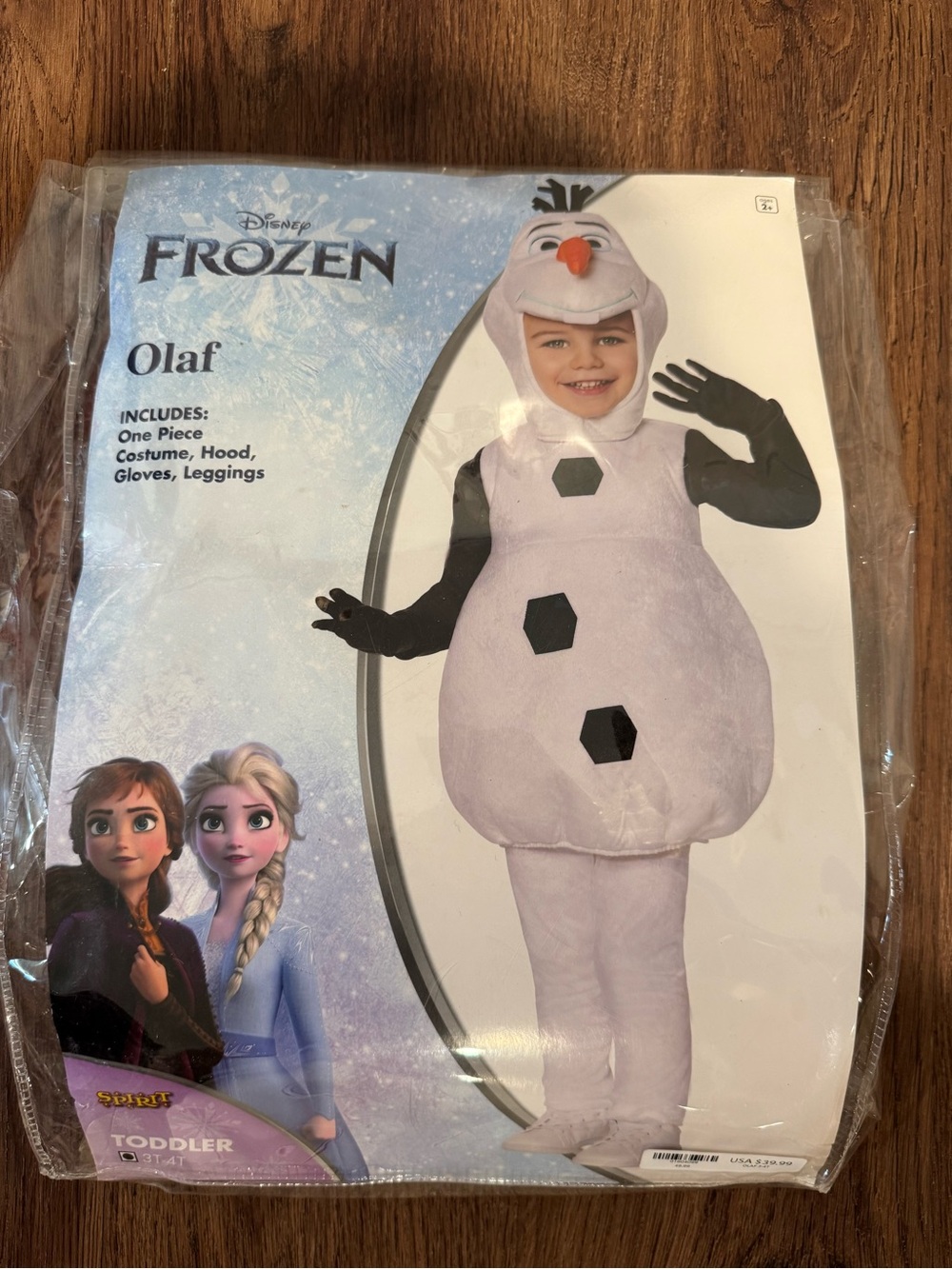 Disney Frozen Olaf Toddler Costume